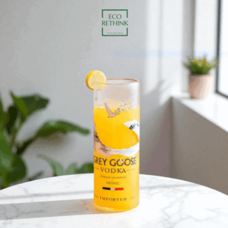 UP-CYCLED GREY GOOSE TALL GLASS