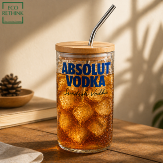 UP-CYCLED ABSOLUT BOTTLE SIPPER