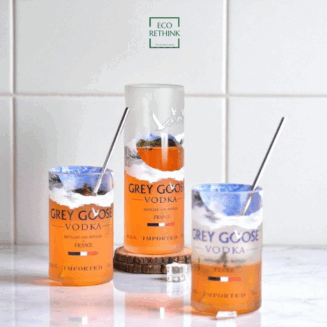 UP-CYCLED GREY GOOSE GLASSES COMBO