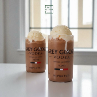 UP-CYCLED GREY GOOSE GLASSES (SET OF 2)