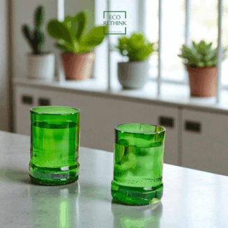 UP-CYCLED JAMESON GLASSES (SET OF 2)