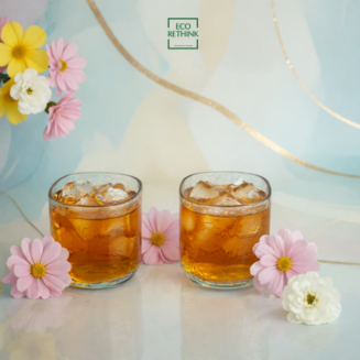 UP-CYCLED OLD MONK CLASSIC GLASSES 600ML (SET OF 2)