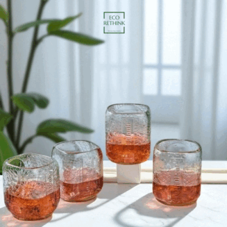 UP-CYCLED OLD MONK CLASSIC GLASSES 600ML ( SET OF 4 )