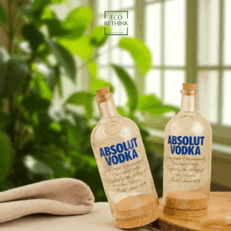 UP-CYCLED ABSOLUT BOTTLE JAR (SET OF 2)