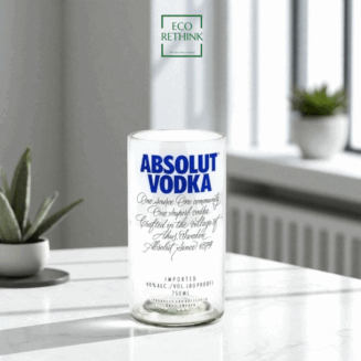 UP-CYCLED ABSOLUT TALL GLASS