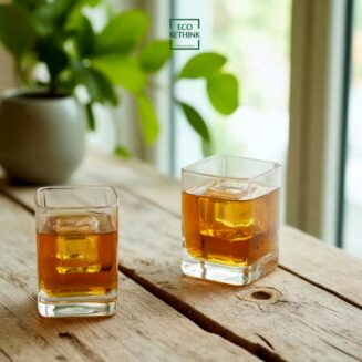UP-CYCLED JACK DANIEL'S GLASSES (SET OF 2)