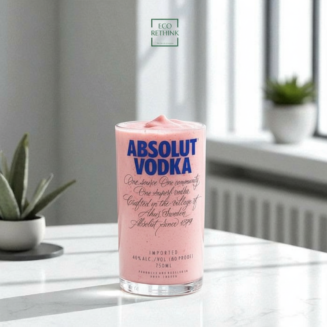 UP-CYCLED ABSOLUT TALL GLASS