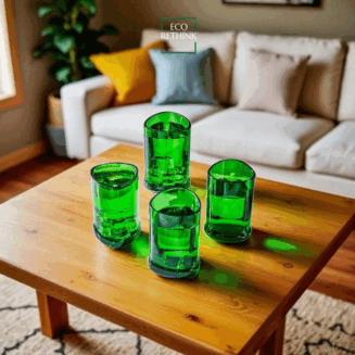 UP-CYCLED GLENFIDDHICH GLASSES ( SET OF 4 )