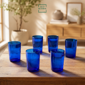 UP-CYCLED ANTIQUITY GLASSES 200ML (SET OF 6)